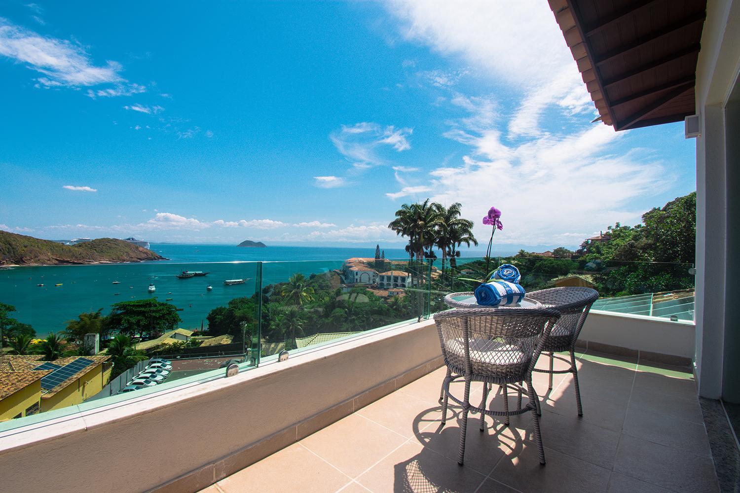 Pousada Praia Joao Fernandes Armacao dos Buzios Exterior photo View from the balcony of a suite at the resort